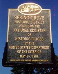 Spring Grove Pa History